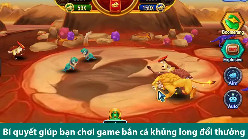 Cách chơi và bí quyết bắn cá Khủng Long thắng liên tục 